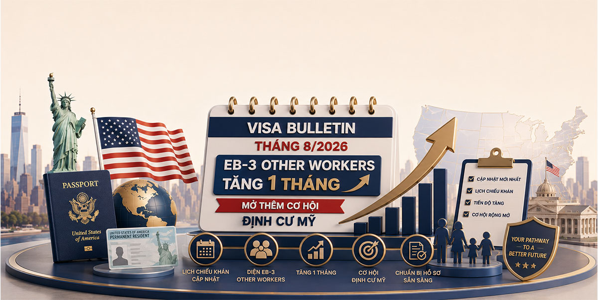 Visa Bulletin Tháng 8/2026