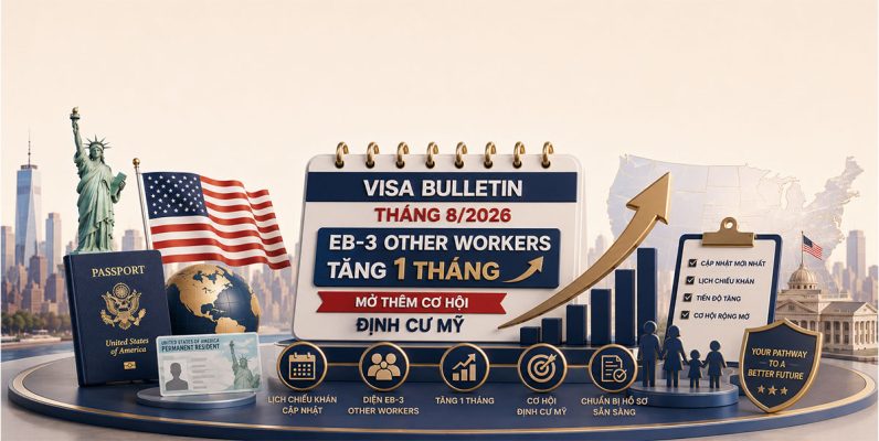 Visa Bulletin Tháng 8/2026