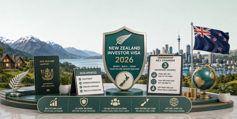 Visa Đầu Tư Kinh Doanh New Zealand 2026